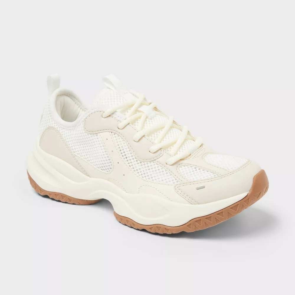 All In Motion Cadence Sneakers Off-White Size 8 New With Tags